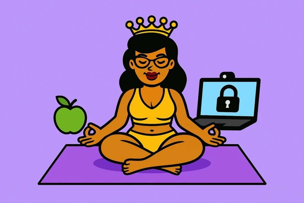 Bienestar integral física, emocional y digital como modelo webcam