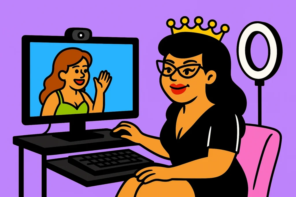 Cómo atraer y mantener seguidores como modelo webcam - interaccion constante