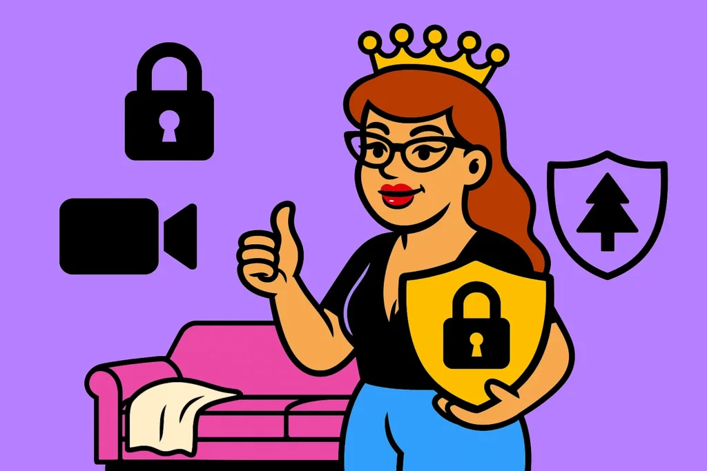Cómo empezar como modelo webcam - Seguridad, privacidad y entorno